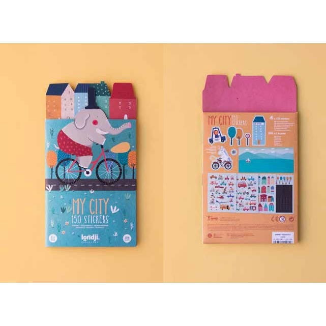 Naklejki wielorazowe Moje Miasto - Londji