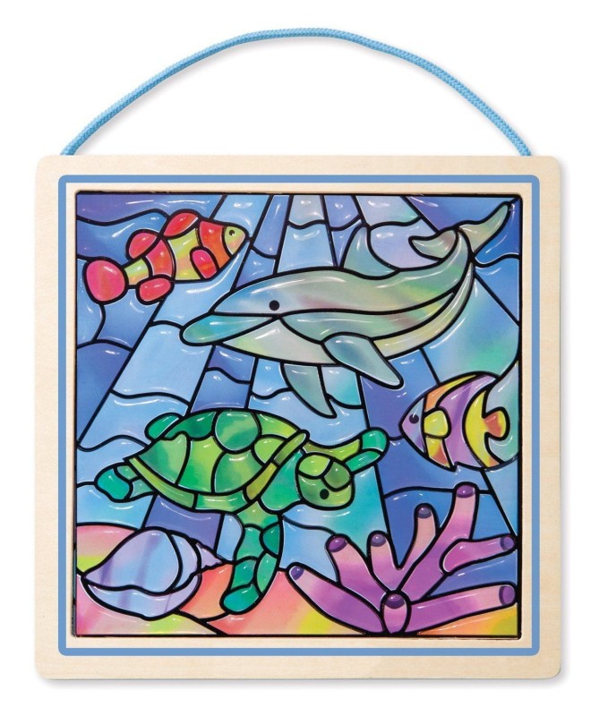 Witraż Mozaika DIY Ocean - Melissa and Doug