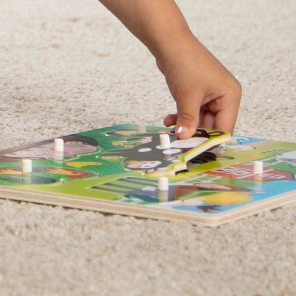 Układanka drewniana Zwierzęta Puzzle - Melissa & Doug