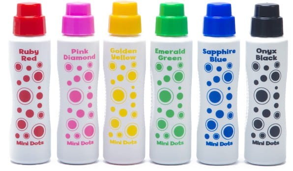 Farby Kropkowe Flamastry Jewel Tones 6 szt.- Do-A-Dot Art