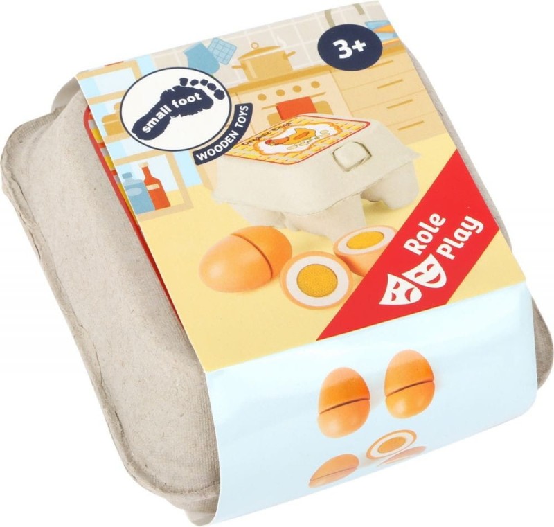 Drewniane jajka na rzepy - small foot