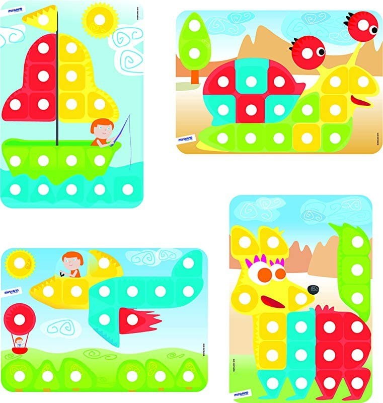Mozaika Puzzle Superpegs - Miniland