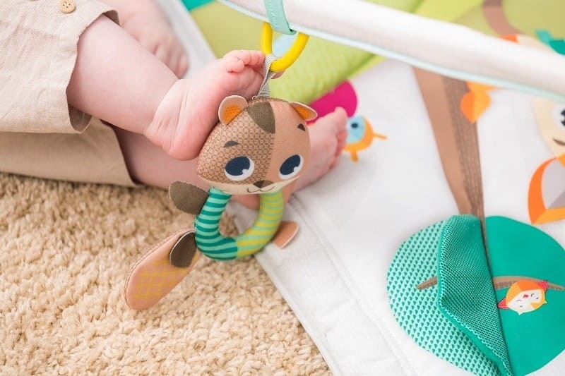 Mata edukacyjna z pałąkami Leśna Kraina - Tiny Love