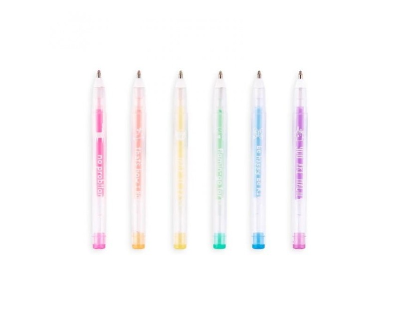 Pachnące Długopisy Żelowe Pastelowe 6 szt. - Ooly