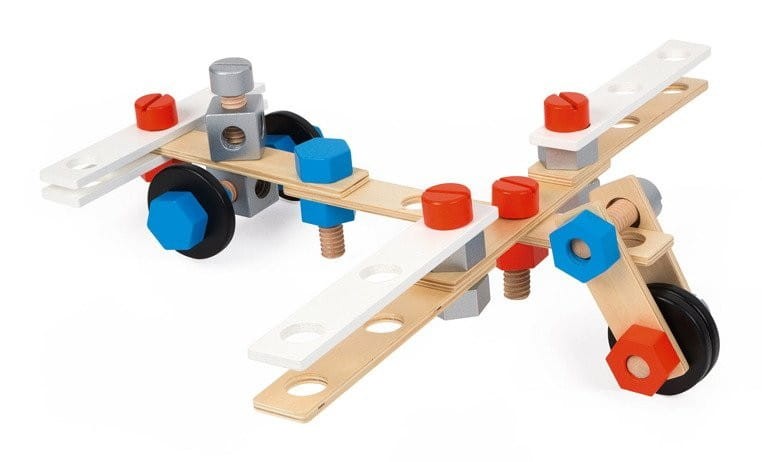 Zestaw konstruktora 100 elementów Brico ‘Kids - Janod