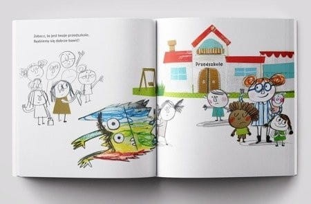 Kolorowy potwór idzie do przedszkola - Anna Llenas