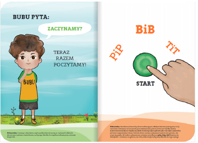 Bubu uczy się mówić. A kuku! - Anna M. Buszkiewicz