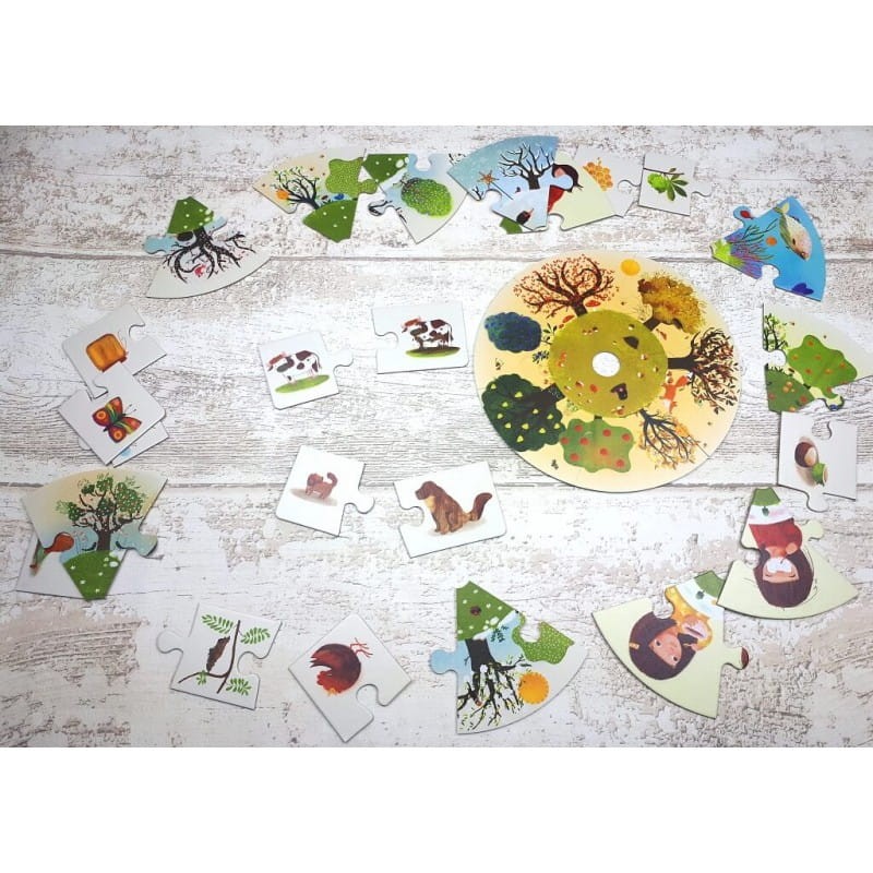 Puzzle Logika. Gra edukacyjna - Kapitan Nauka