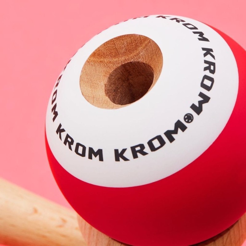 Kendama KROM Pop Red czerwona