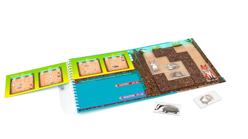 Gra Planszowa 5+ Królicza Norka Magnetyczna - Smart Games