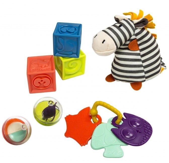 B.toys - zestaw prezentowy dla niemowląt Wee B. Ready
