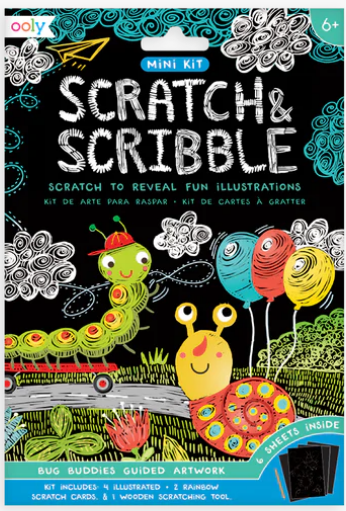 Zdrapywanki Owady Scratch & Scribble - Ooly