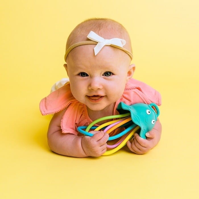 Grzechotka i Gryzak Meduza - Baby Banana