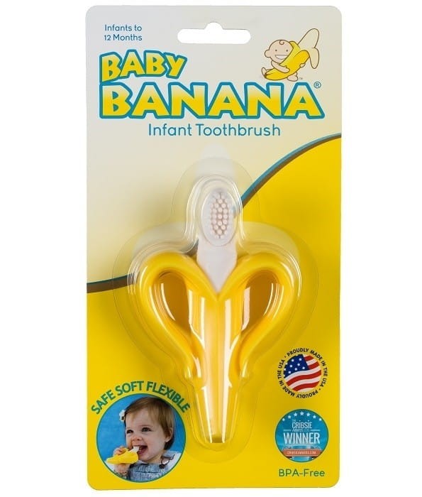 Szczoteczka Treningowa Gryzak Banan Żółty - Baby Banana