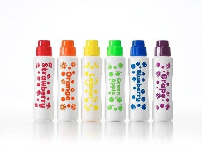 Farby Kropkowe Flamastry 6 szt. Pachnące - Do-A-Dot Art