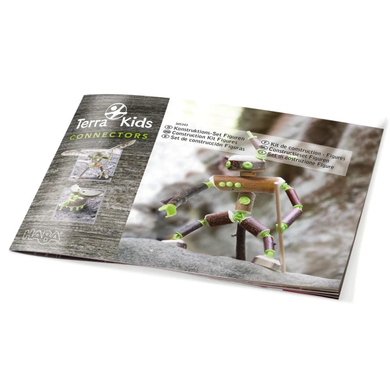 Łączniki do Drewna Terra Kids Connectors Figury - Haba