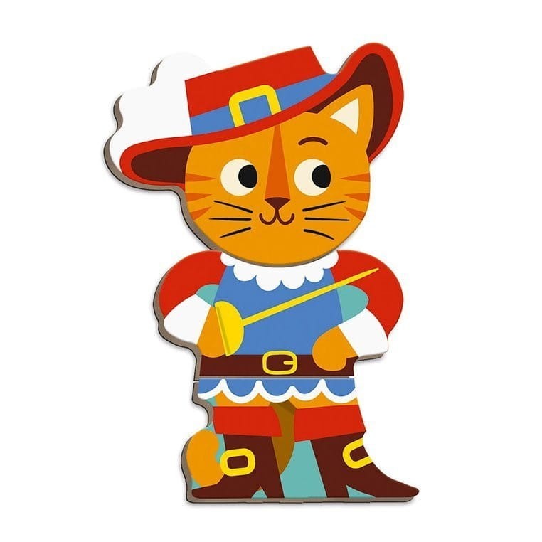 Magnetyczna Układanka Baśń Magnetibook - Janod