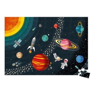 Puzzle Układ Słoneczny Kosmos Planety - Janod