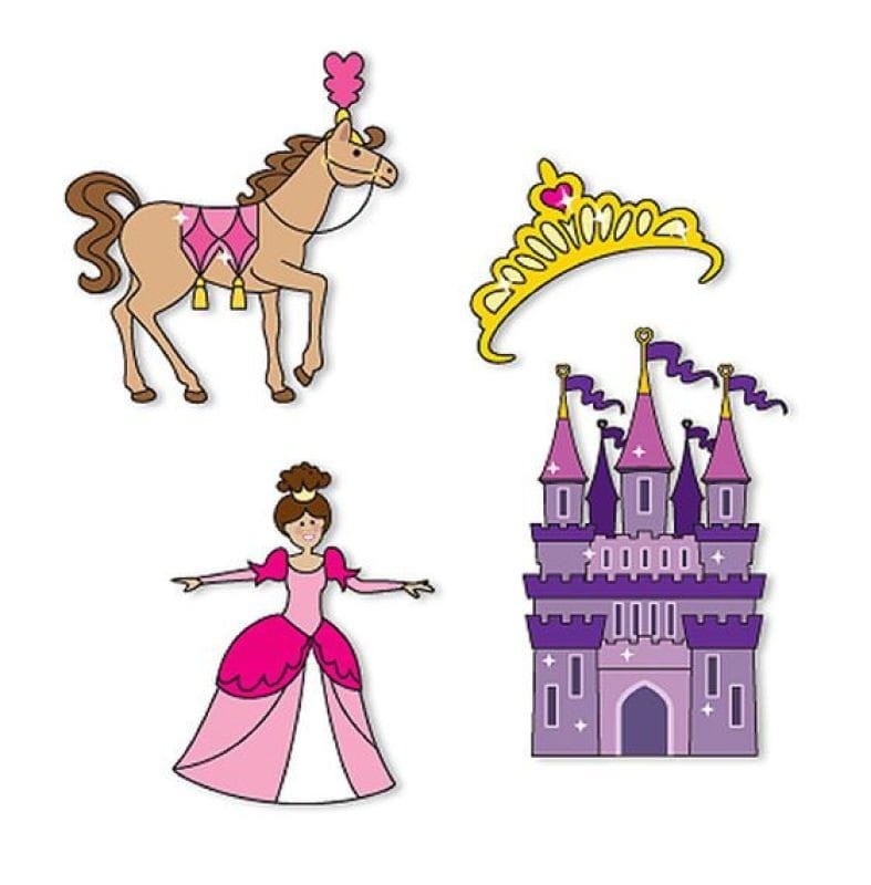 Naklejki Princess Księżniczki Konie 500 szt. - Melissa & Doug