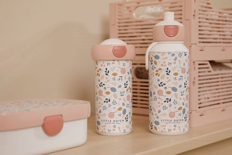 Butelka Bidon 400ml Spring Flowers - Little Dutch