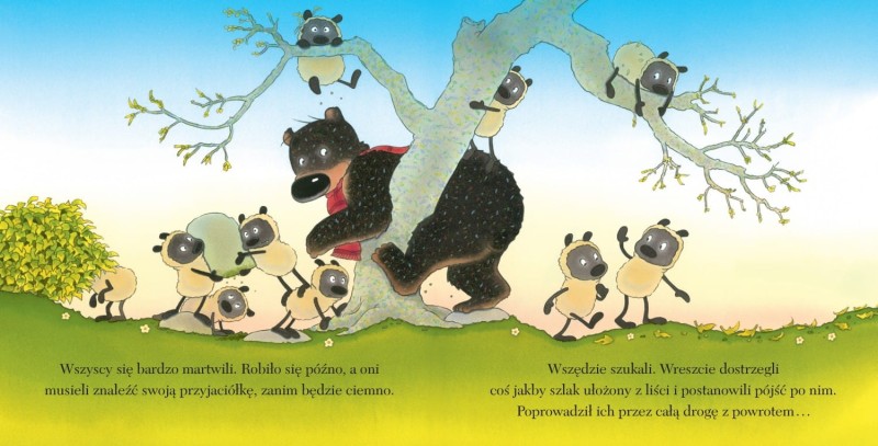 Miś Tuliś bawi się w chowanego