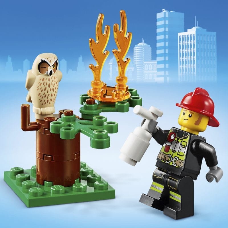 Klocki Lego City Pożar lasu 60247