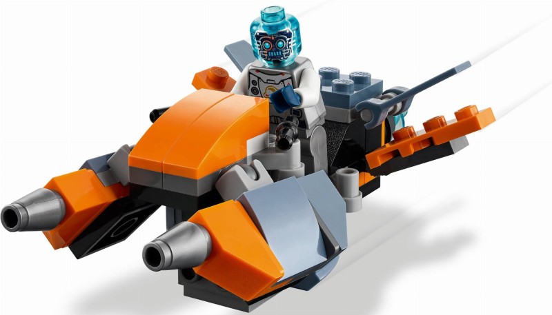 Klocki LEGO Creator 3w1 Cyberdron 31111
