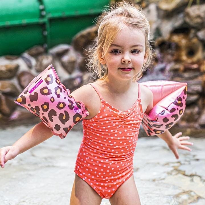 Rękawki do Pływania 2-6 lat Panterka Róż - Swim Essentials