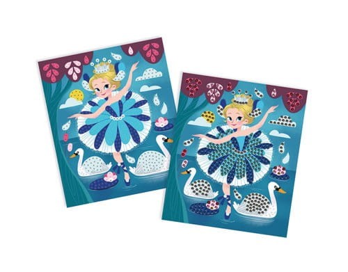 Obrazki do Wyklejenia Cekinami Baletnice - Janod