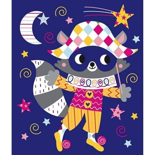 Kolorowe Wydrapywanki Zwierzęta 5 szt.- Janod