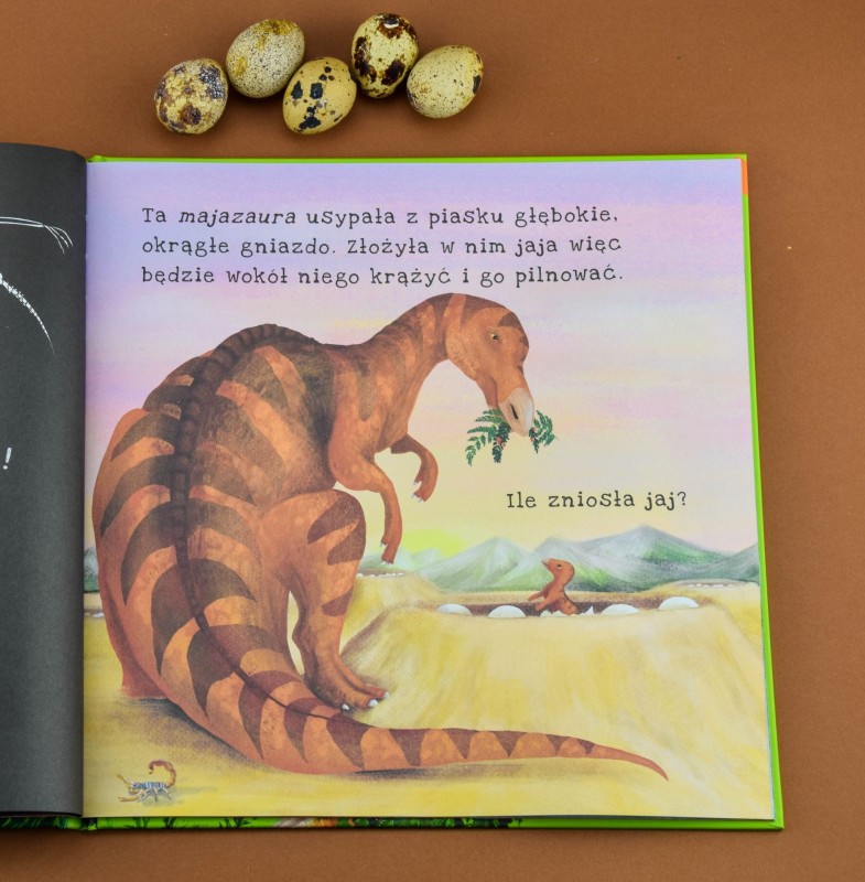 Dinozaury. Podświetl i Odkryj.