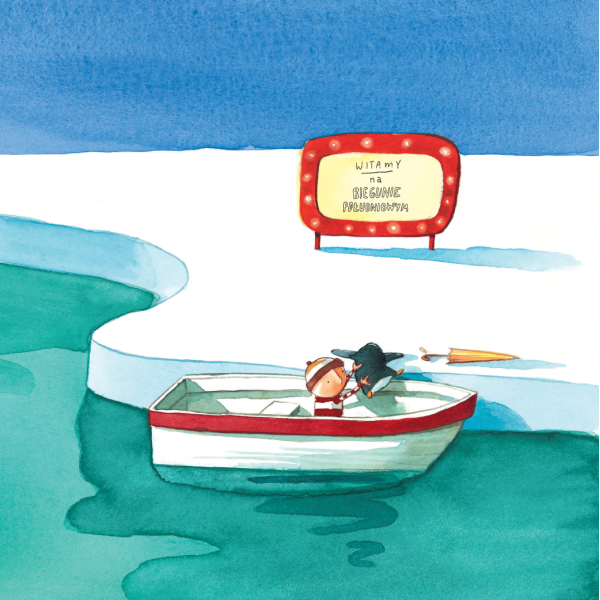 Chłopiec i pingwin - Oliver Jeffers