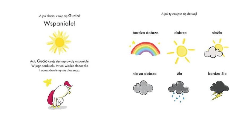 Gucio szaleje. Uczucia Gucia + ćwiczenia oddechowe