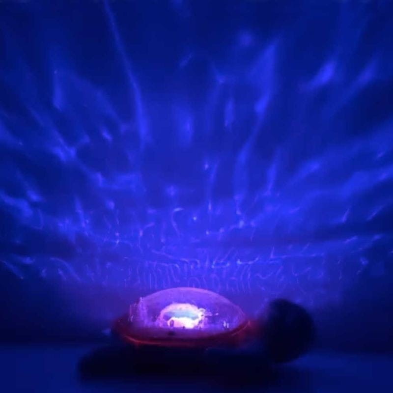 Lampka Nocna z Dźwiękiem Żółw Tranquil Turtle róż - Cloud b