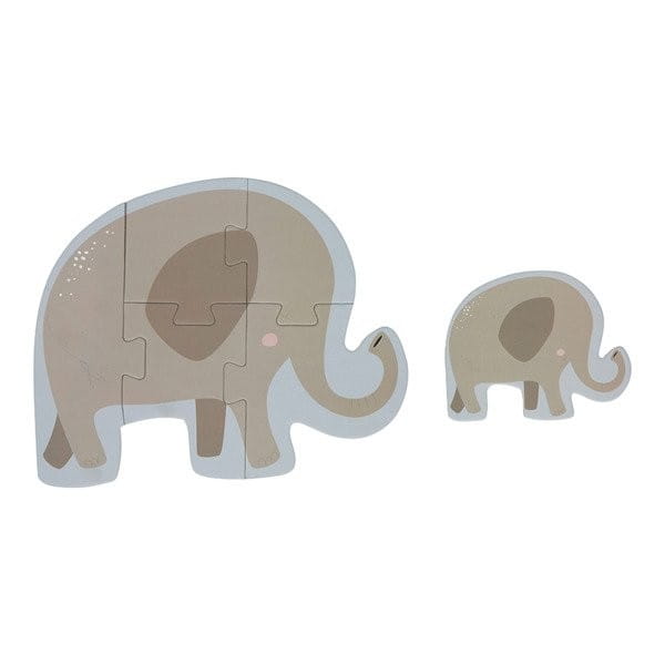 Puzzle progresywne 3,4,5 elementy Zwierzęta Zoo - Little Dutch