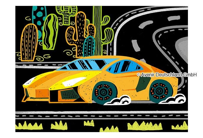 Wydrapywanki Pojazdy 8 szt. Scratch Transportation - Avenir