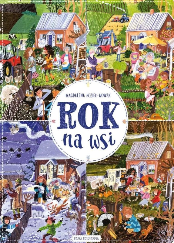 Rok na wsi. Książka obrazkowa