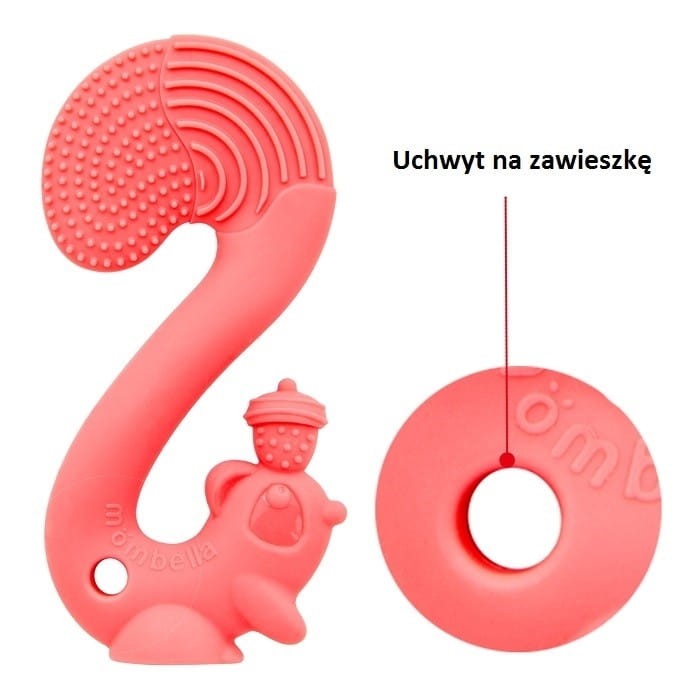 Gryzak Masujący Wiewiórka Orange - Mömbella