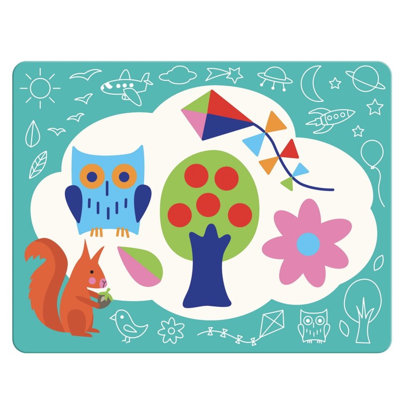 Wodne kolorowanki Ukryte Kształty - Djeco