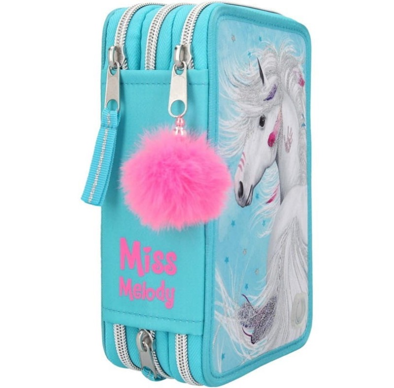 Podświetlany Piórnik z Wyposażeniem Koń - Miss Melody