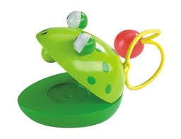 Drewniane kastaniety Żabka - Goki