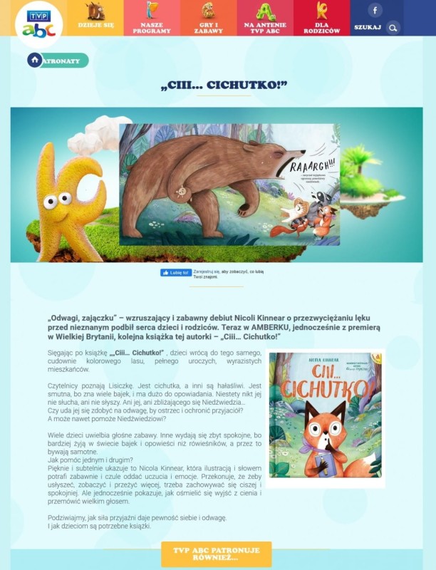 Ciii... Cichutko! - Nicola Kinnear