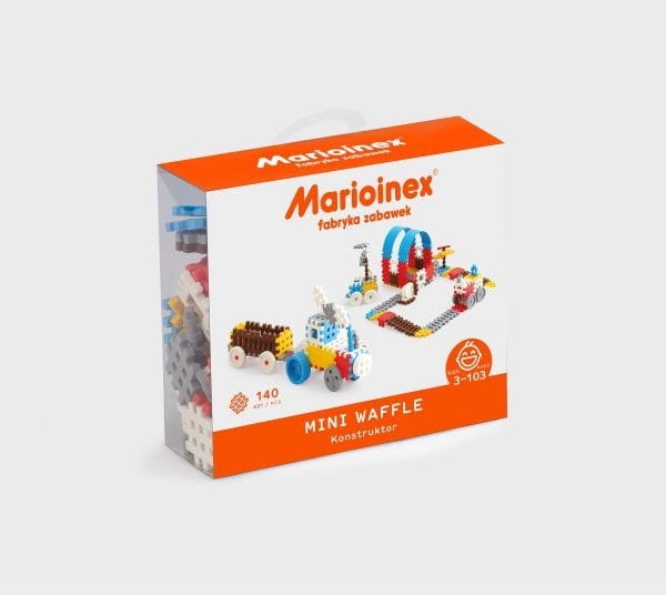 Mini Waffle Konstruktor 140 dla chłopca - Marioinex