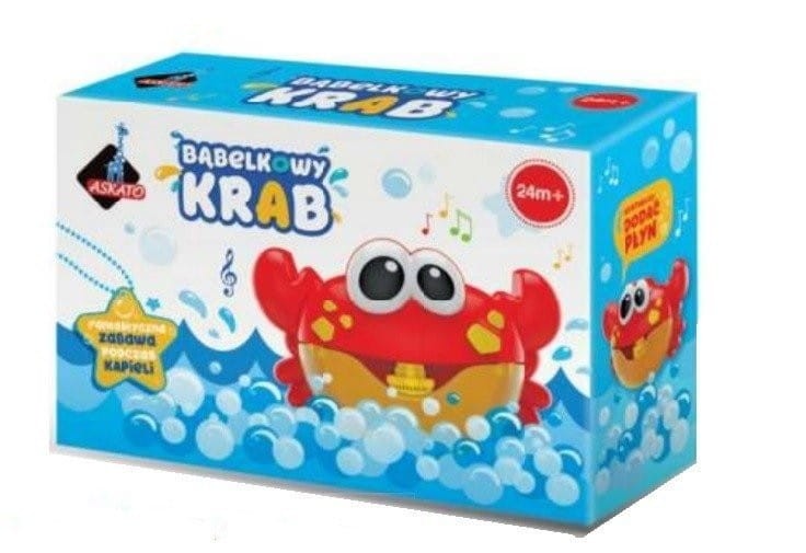 Krab do Robienia Piany w Kąpieli. Zabawka do Wody - Askato