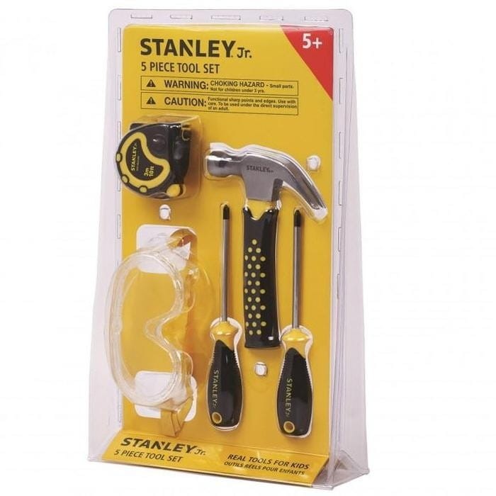Prawdziwe Narzędzia dla Dzieci 5 el. - Stanley Jr.