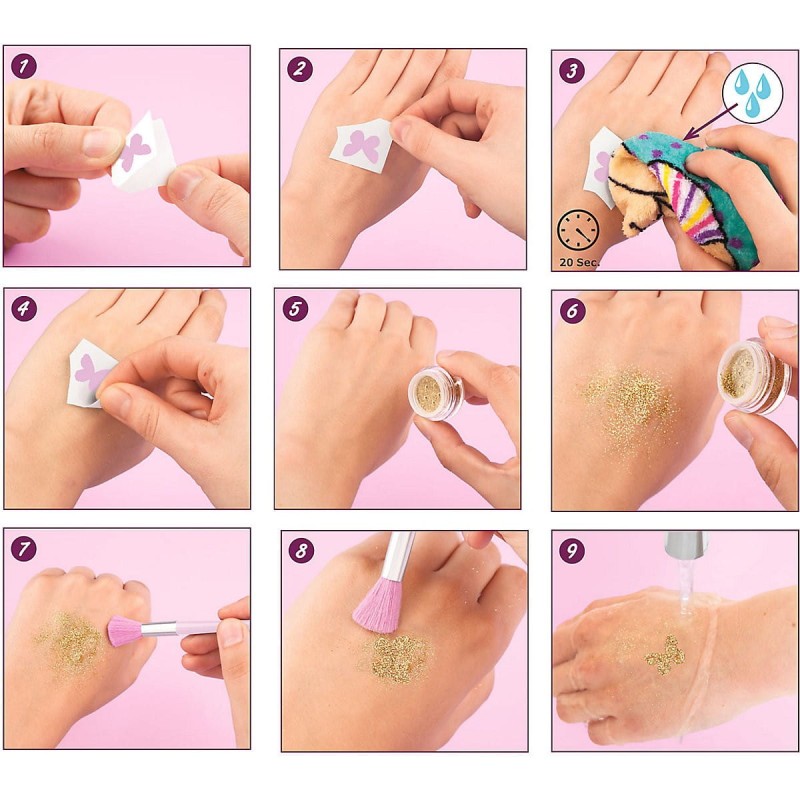 Tatuaże Brokatowe Ballet Taniec - TOPModel