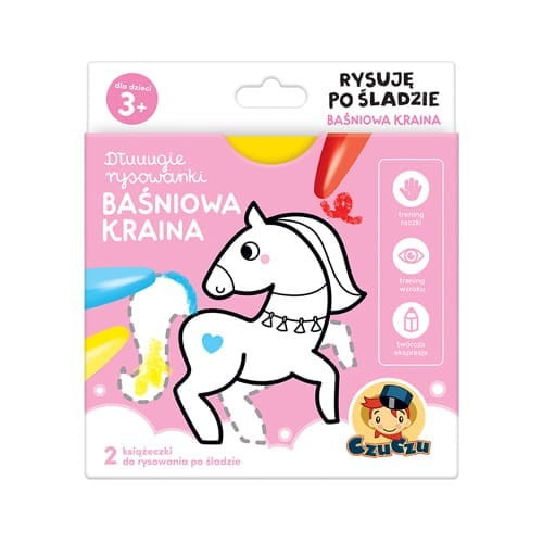 Dłuuugie rysowanki Rysuję po śladzie Baśniowa kraina