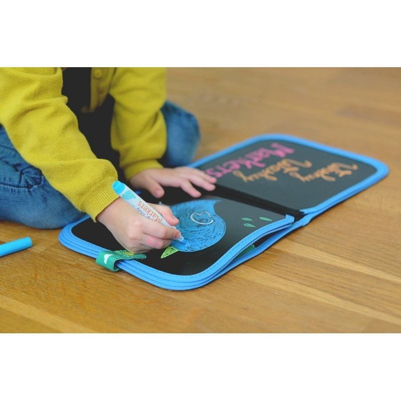 Markery do różnych powierzchni Wishy Washy 12 - Jaq Jaq Bird