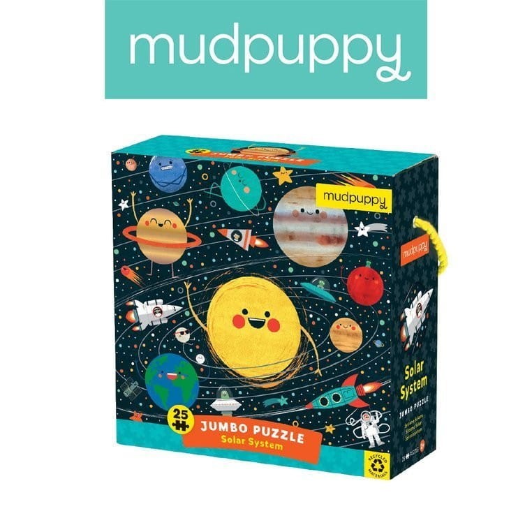 Puzzle Podłogowe Jumbo Układ Słoneczny 25 el. - Mudpuppy