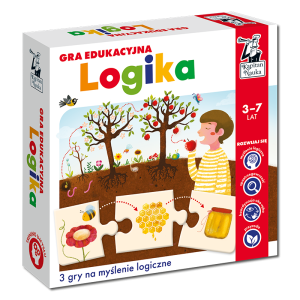 Puzzle Logika. Gra edukacyjna - Kapitan Nauka